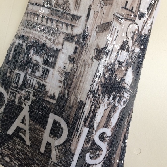 Hello Paris Tank Top Sz 3 - Picture 3 of 5